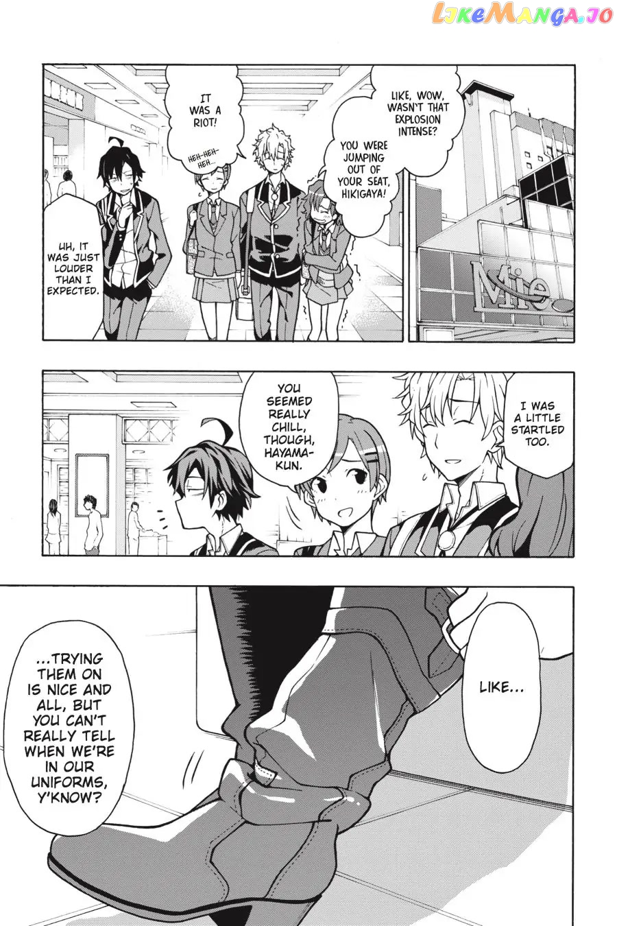 Yahari Ore no Seishun Rabukome wa Machigatte Iru. @ Comic chapter 55 - page 23
