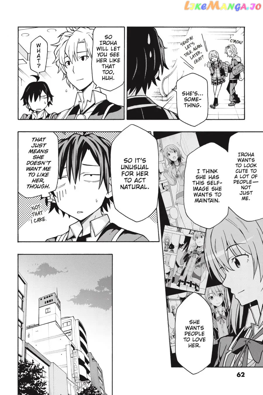 Yahari Ore no Seishun Rabukome wa Machigatte Iru. @ Comic chapter 55 - page 28