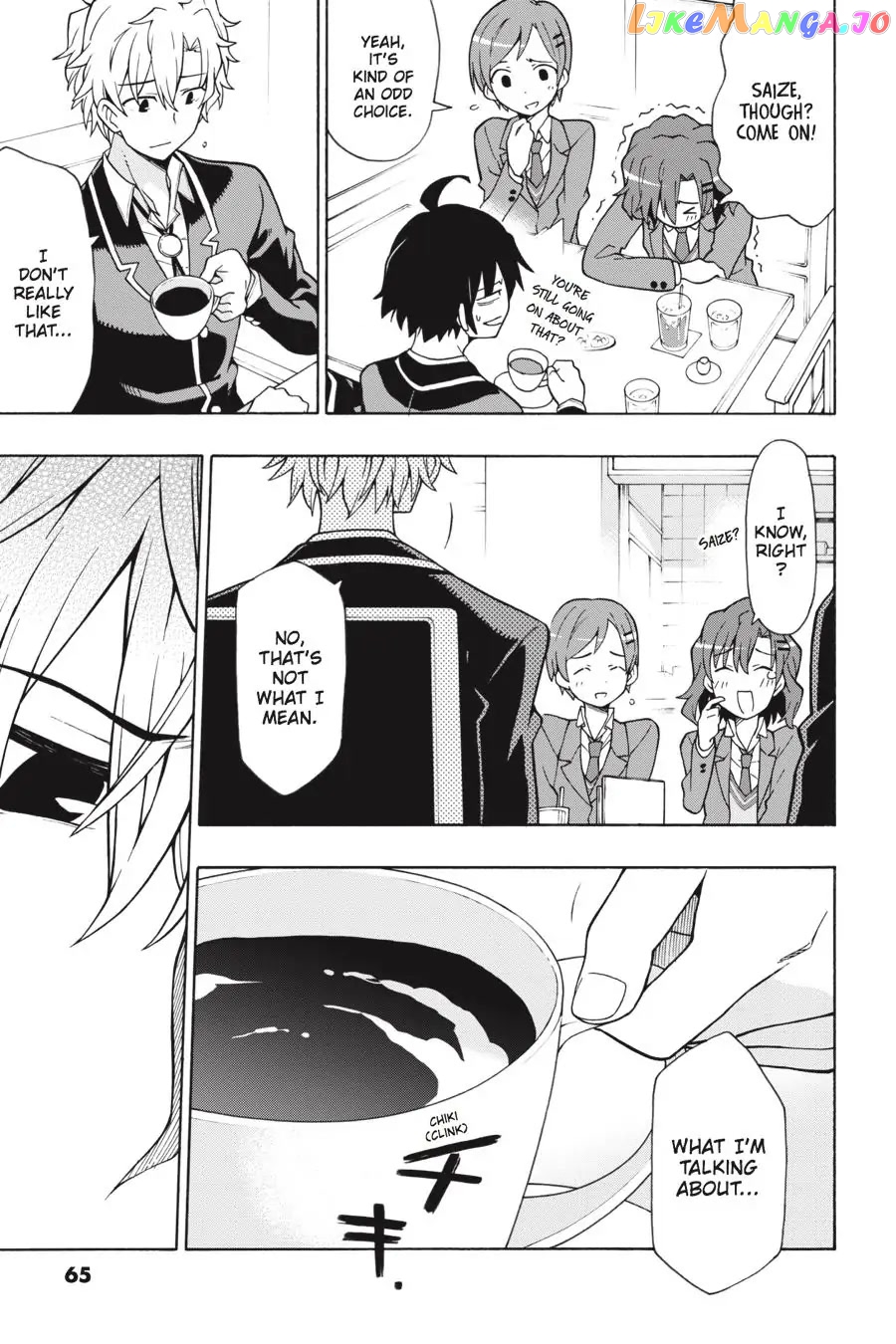 Yahari Ore no Seishun Rabukome wa Machigatte Iru. @ Comic chapter 55 - page 31