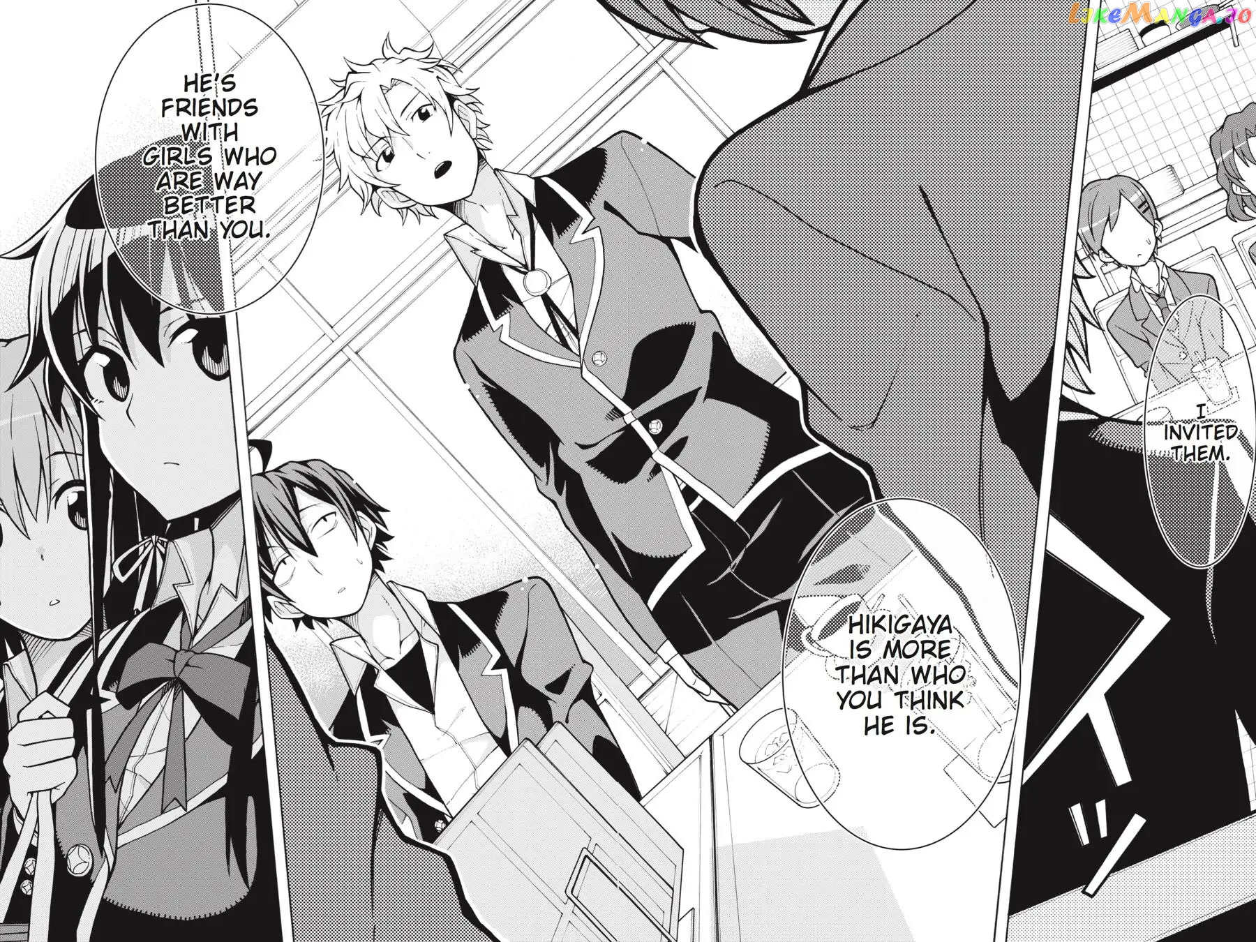Yahari Ore no Seishun Rabukome wa Machigatte Iru. @ Comic chapter 55 - page 34