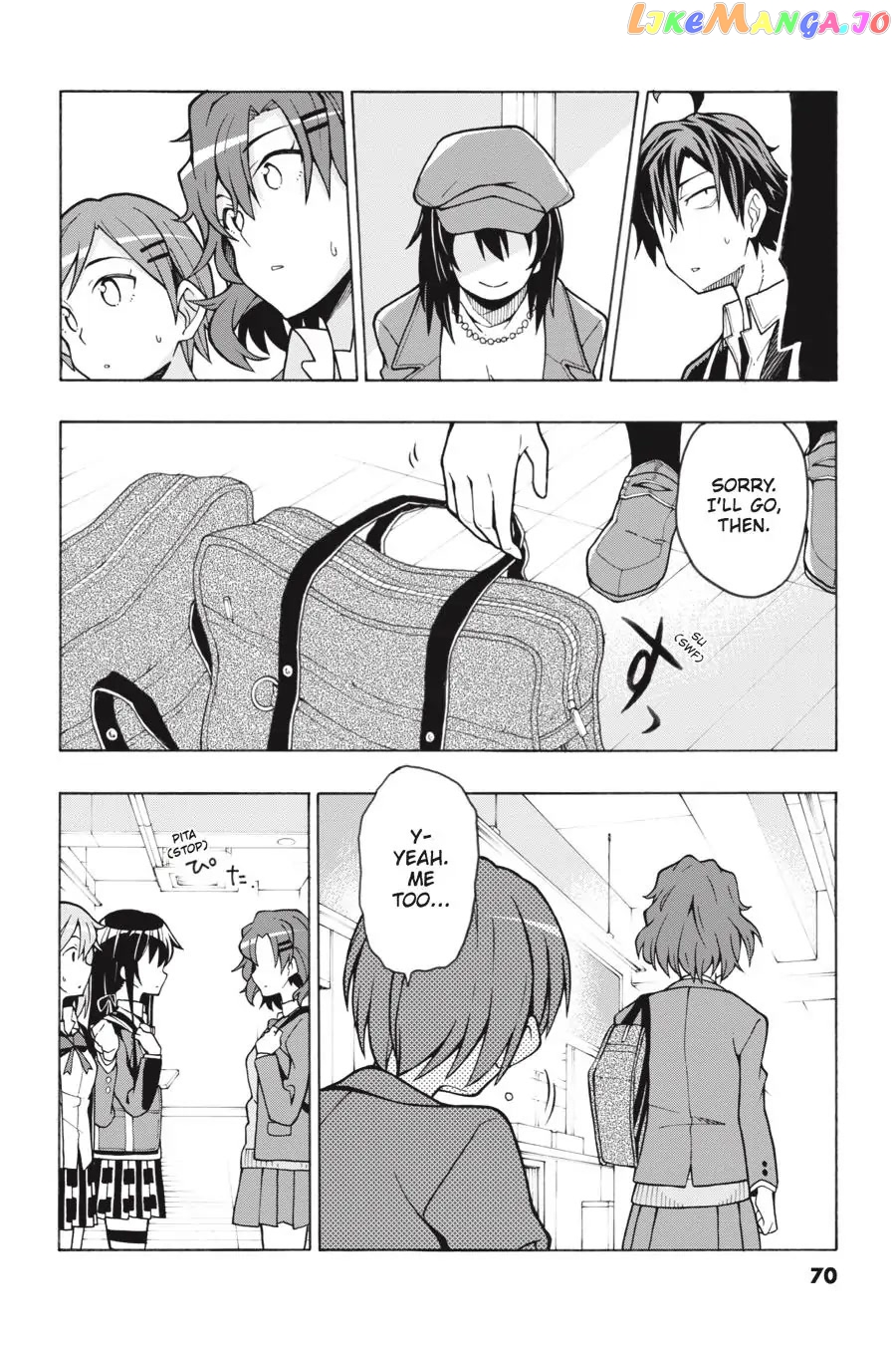 Yahari Ore no Seishun Rabukome wa Machigatte Iru. @ Comic chapter 55 - page 35