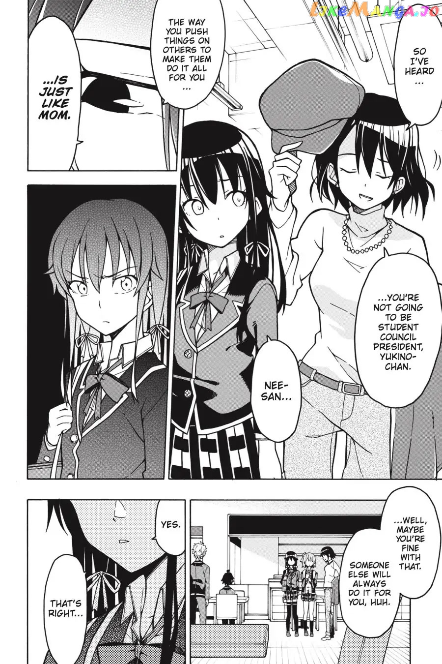 Yahari Ore no Seishun Rabukome wa Machigatte Iru. @ Comic chapter 55 - page 37