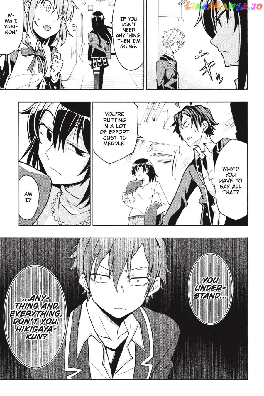 Yahari Ore no Seishun Rabukome wa Machigatte Iru. @ Comic chapter 55 - page 38