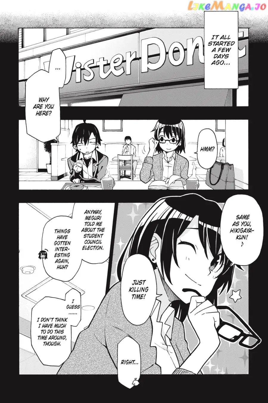 Yahari Ore no Seishun Rabukome wa Machigatte Iru. @ Comic chapter 55 - page 4