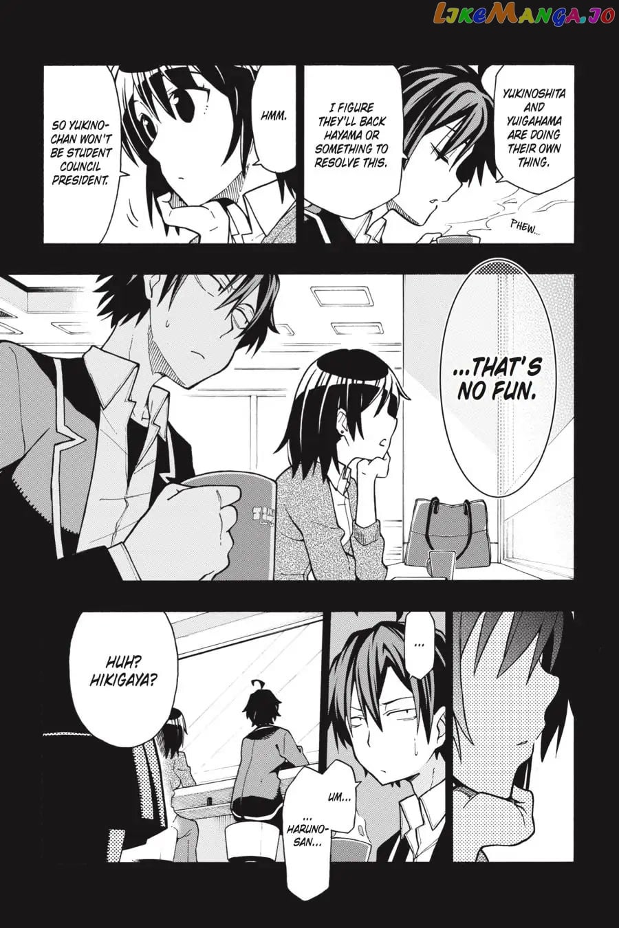 Yahari Ore no Seishun Rabukome wa Machigatte Iru. @ Comic chapter 55 - page 5