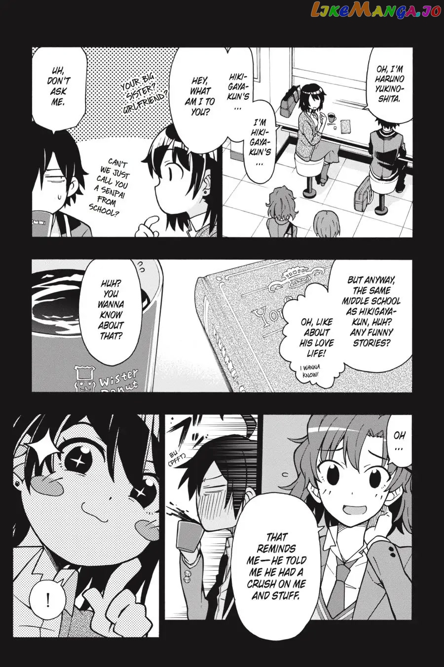 Yahari Ore no Seishun Rabukome wa Machigatte Iru. @ Comic chapter 55 - page 7