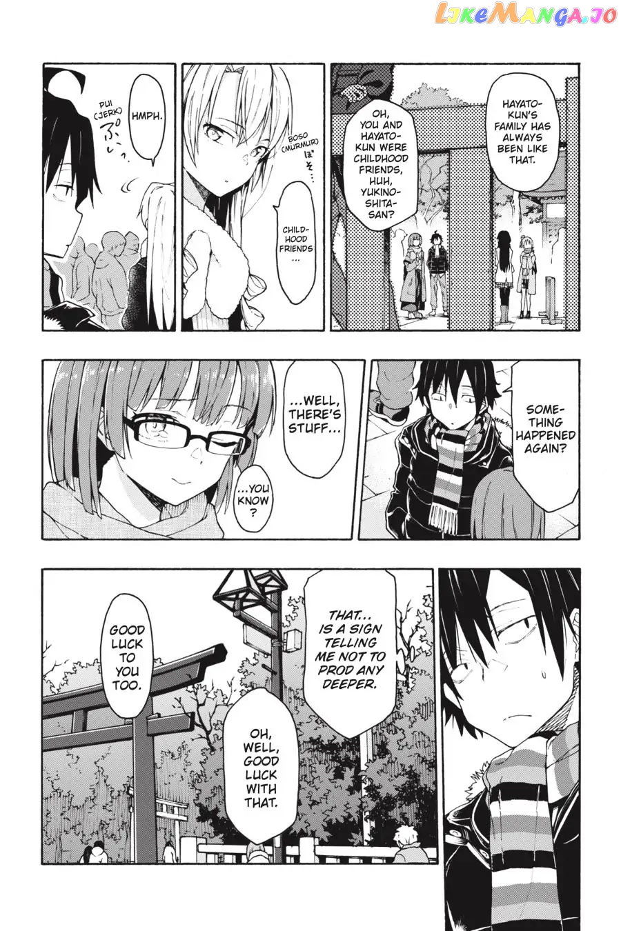 Yahari Ore no Seishun Rabukome wa Machigatte Iru. @ Comic chapter 73 - page 18