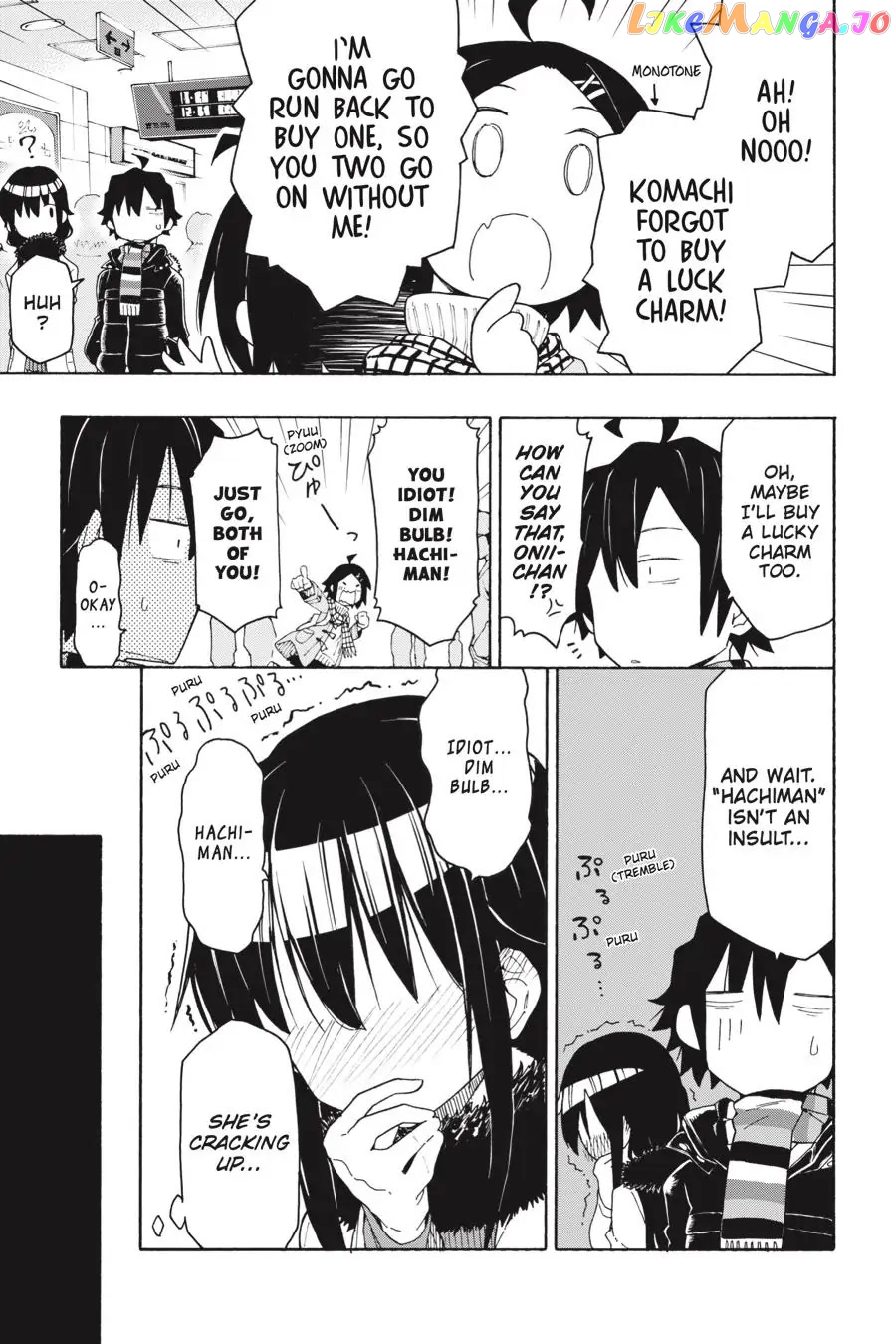 Yahari Ore no Seishun Rabukome wa Machigatte Iru. @ Comic chapter 73 - page 21