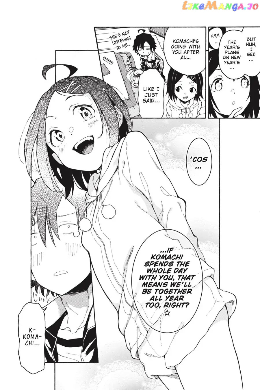 Yahari Ore no Seishun Rabukome wa Machigatte Iru. @ Comic chapter 73 - page 6