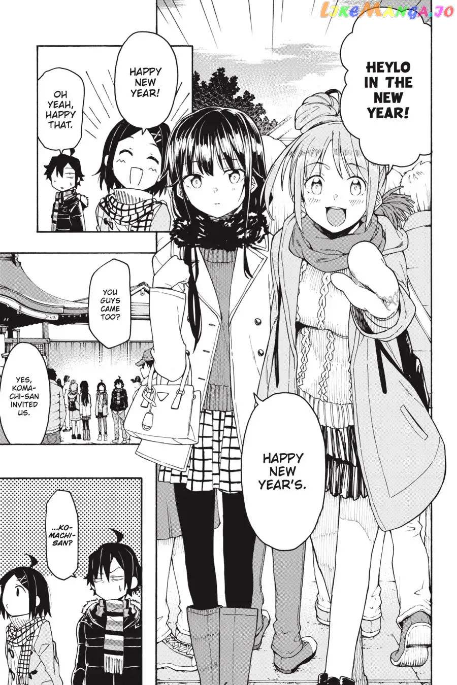 Yahari Ore no Seishun Rabukome wa Machigatte Iru. @ Comic chapter 73 - page 9