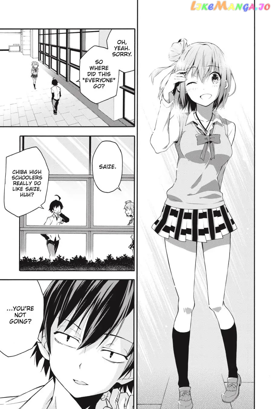 Yahari Ore no Seishun Rabukome wa Machigatte Iru. @ Comic chapter 13 - page 13