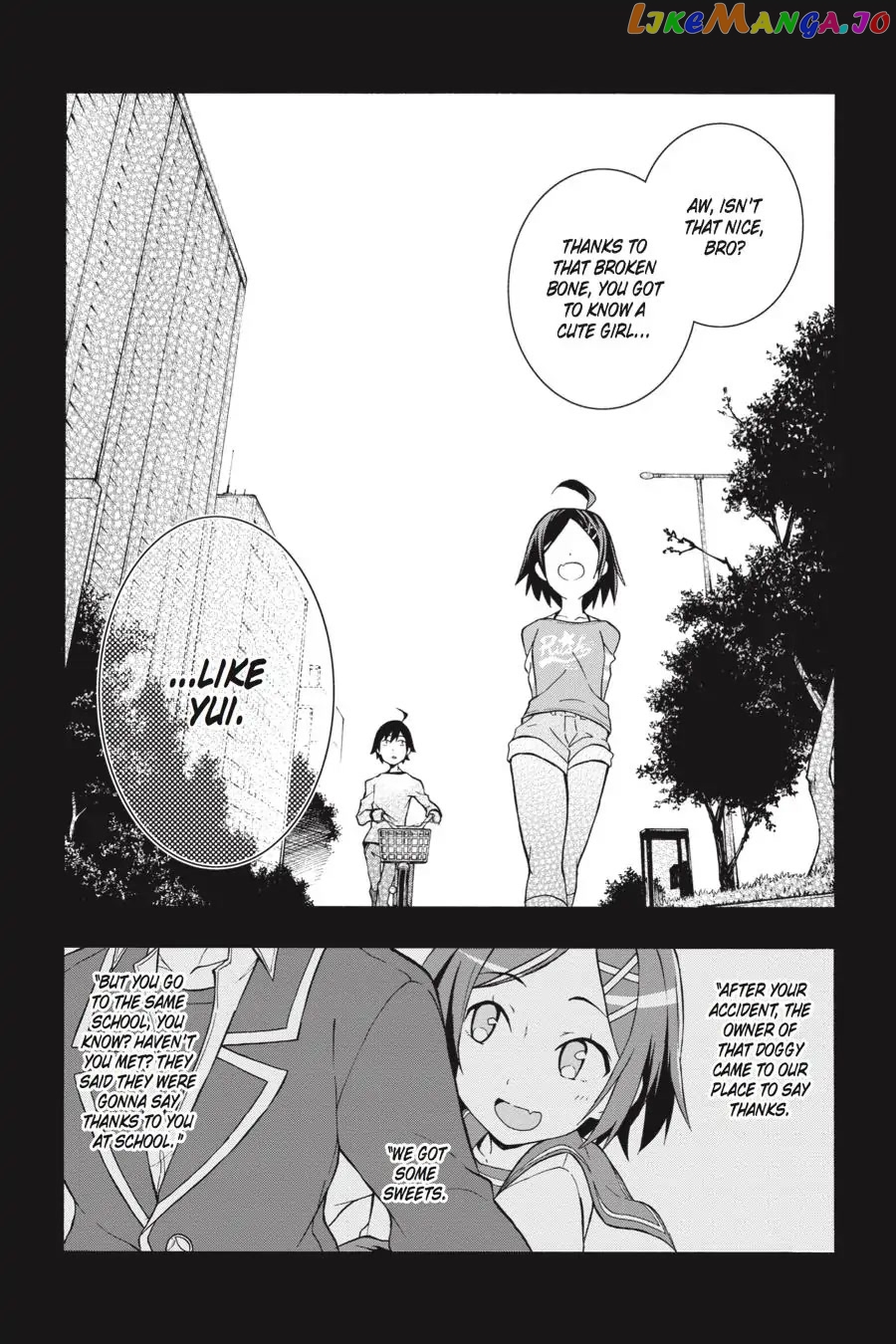 Yahari Ore no Seishun Rabukome wa Machigatte Iru. @ Comic chapter 13 - page 6