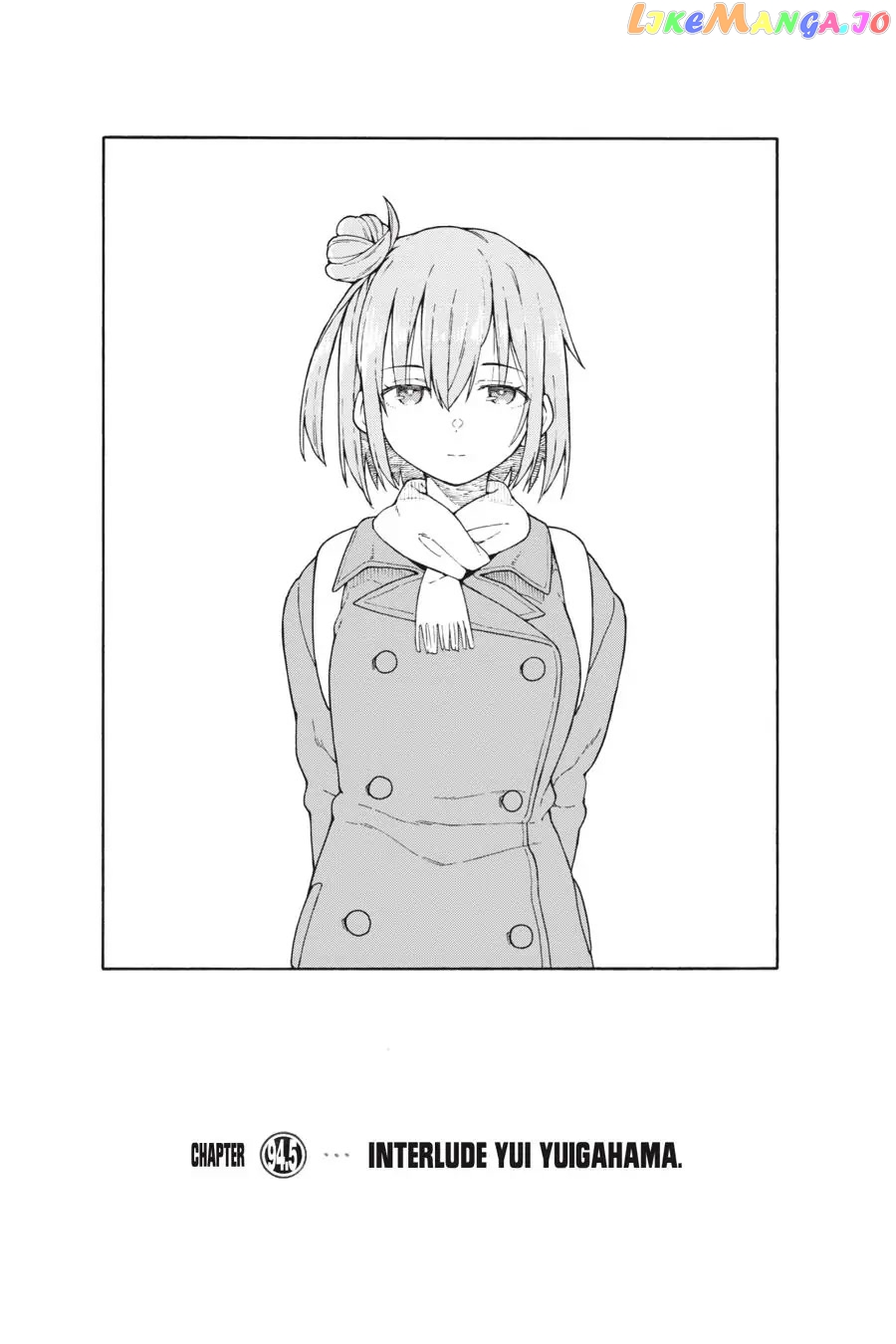 Yahari Ore no Seishun Rabukome wa Machigatte Iru. @ Comic chapter 94.5 - page 1