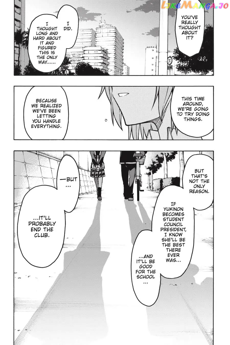 Yahari Ore no Seishun Rabukome wa Machigatte Iru. @ Comic chapter 56 - page 16