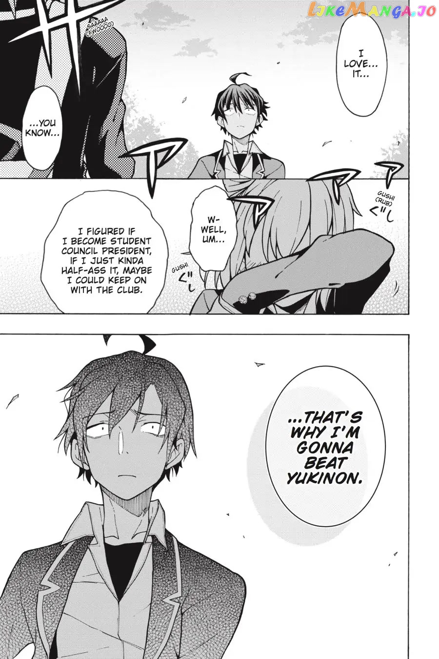 Yahari Ore no Seishun Rabukome wa Machigatte Iru. @ Comic chapter 56 - page 19