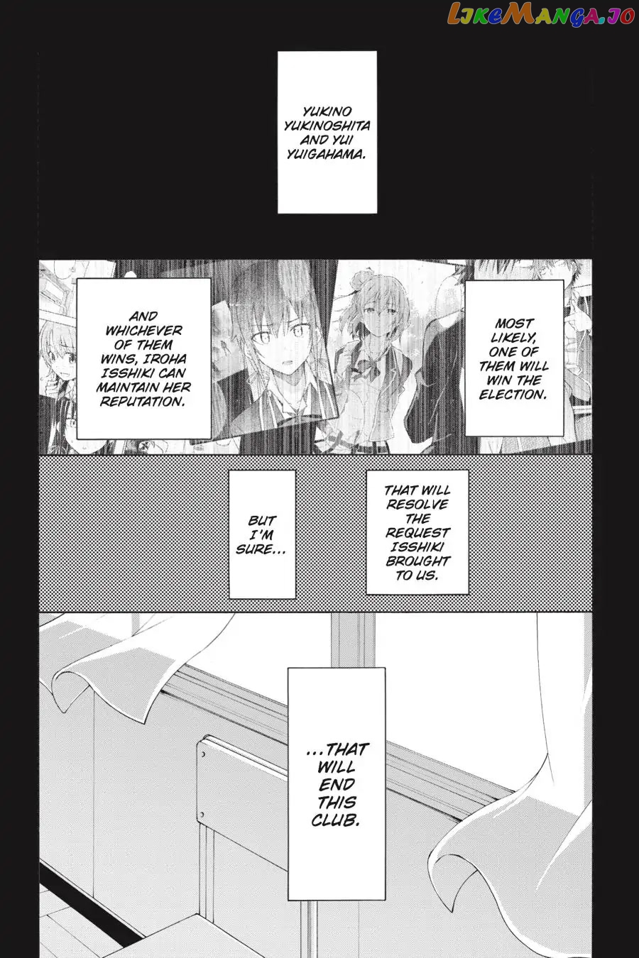 Yahari Ore no Seishun Rabukome wa Machigatte Iru. @ Comic chapter 56 - page 20