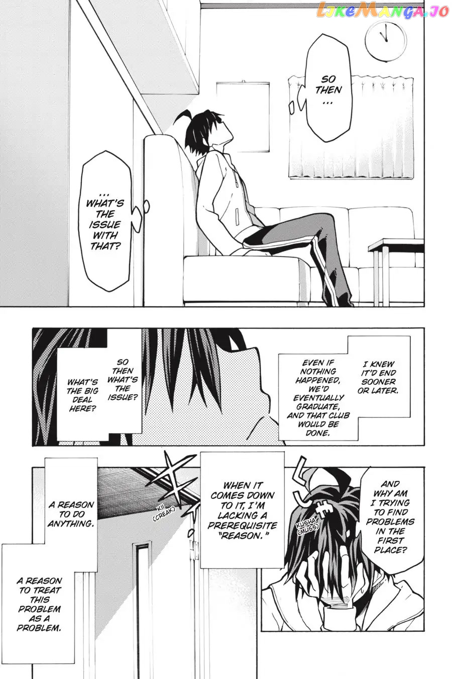 Yahari Ore no Seishun Rabukome wa Machigatte Iru. @ Comic chapter 56 - page 21
