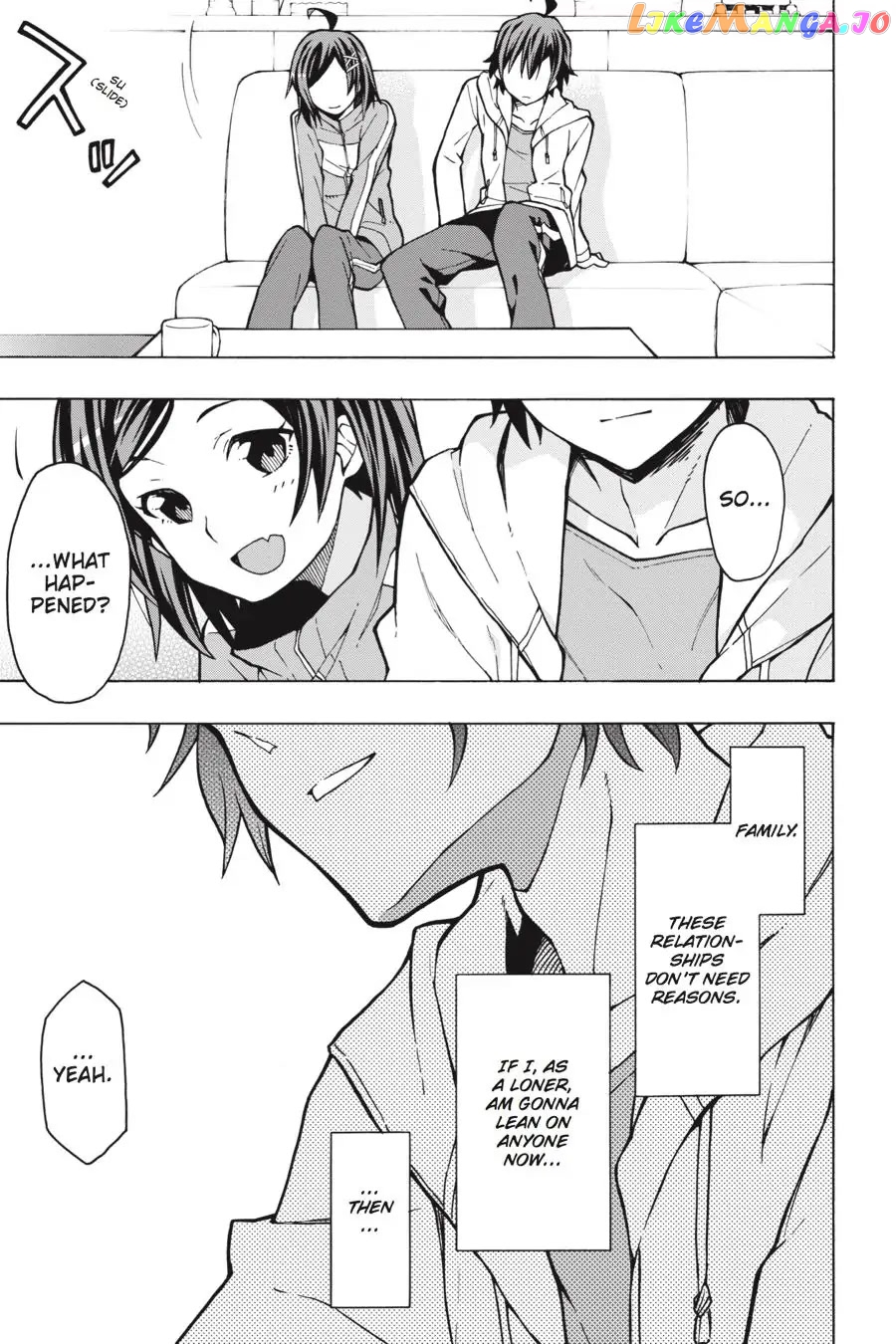 Yahari Ore no Seishun Rabukome wa Machigatte Iru. @ Comic chapter 56 - page 25