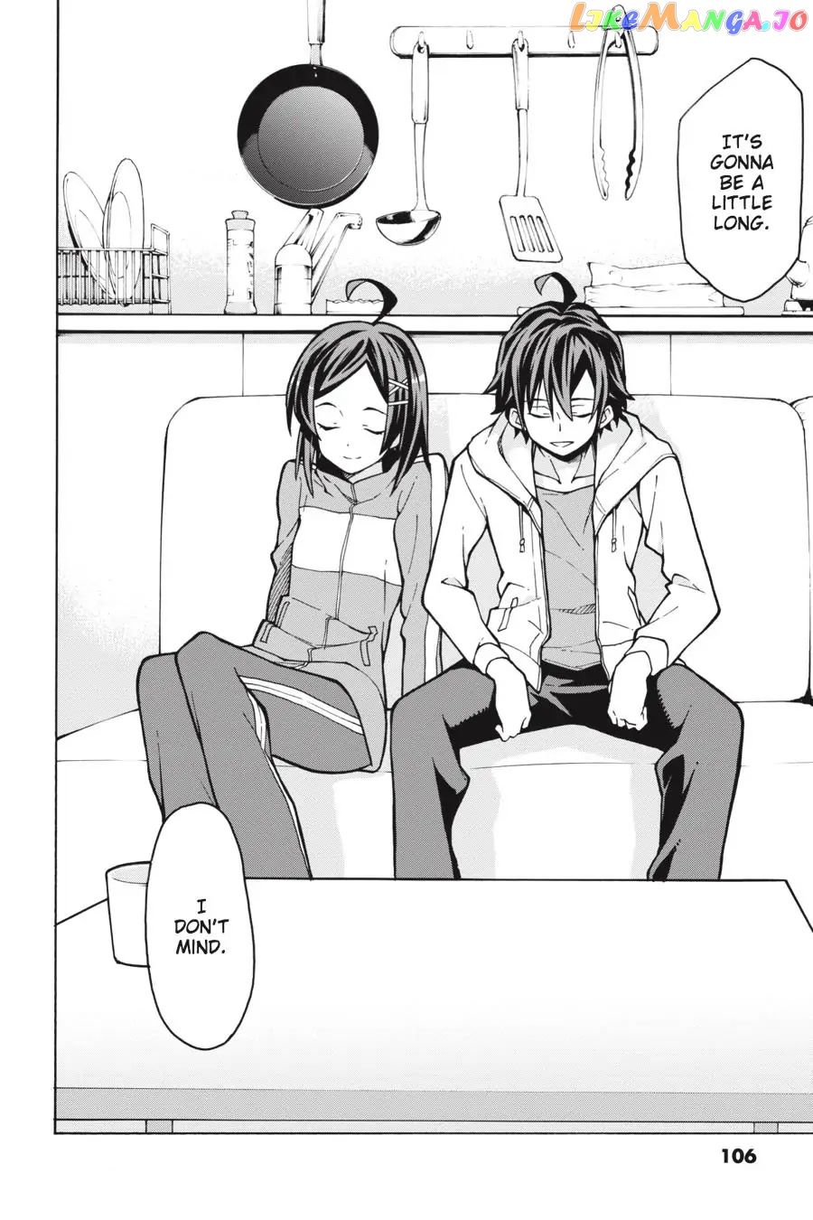 Yahari Ore no Seishun Rabukome wa Machigatte Iru. @ Comic chapter 56 - page 26