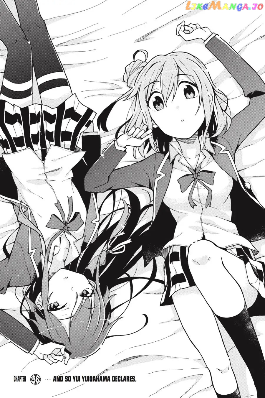 Yahari Ore no Seishun Rabukome wa Machigatte Iru. @ Comic chapter 56 - page 3