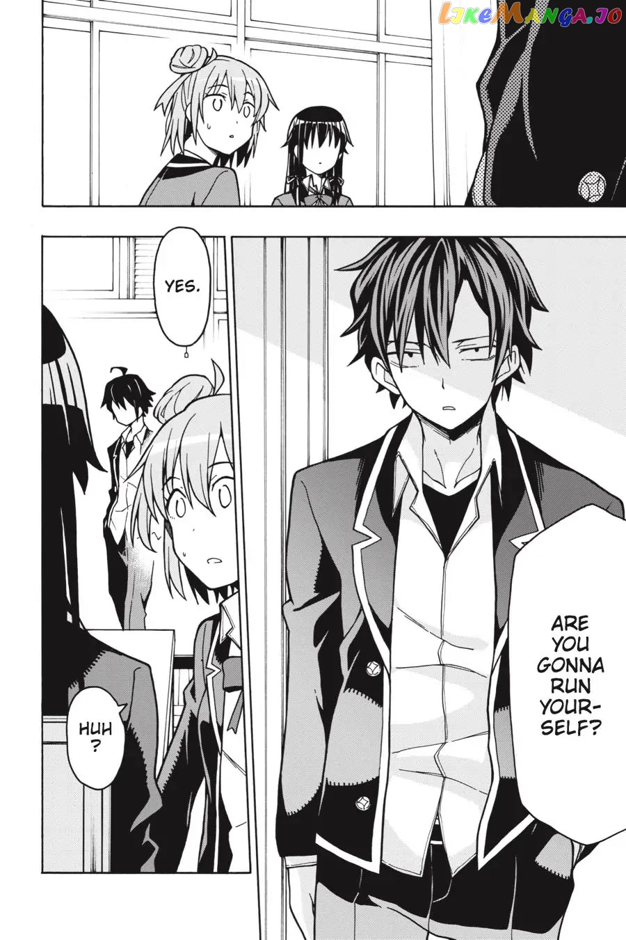 Yahari Ore no Seishun Rabukome wa Machigatte Iru. @ Comic chapter 56 - page 8
