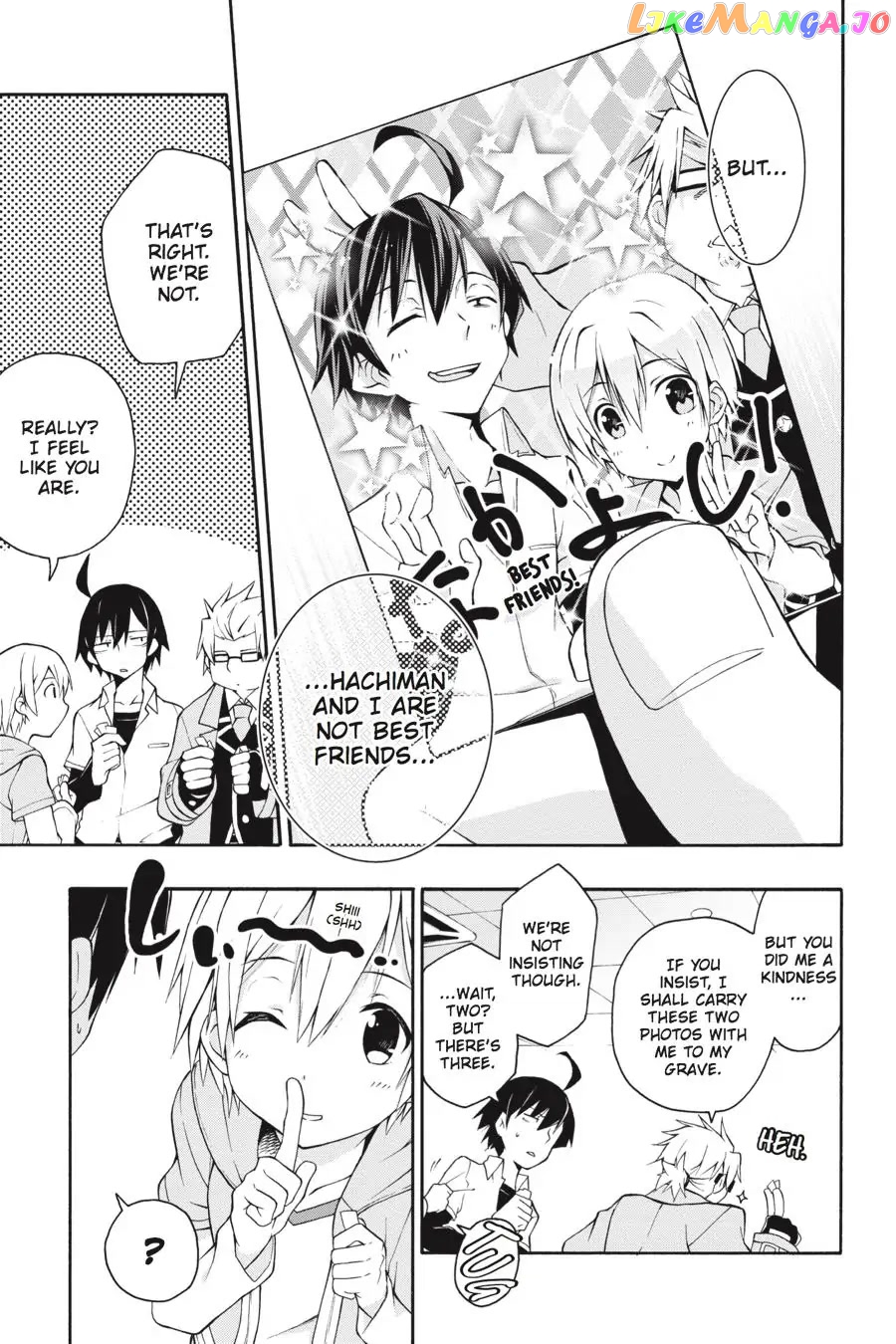 Yahari Ore no Seishun Rabukome wa Machigatte Iru. @ Comic chapter 14 - page 19