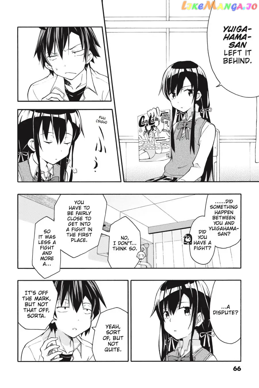 Yahari Ore no Seishun Rabukome wa Machigatte Iru. @ Comic chapter 14 - page 4
