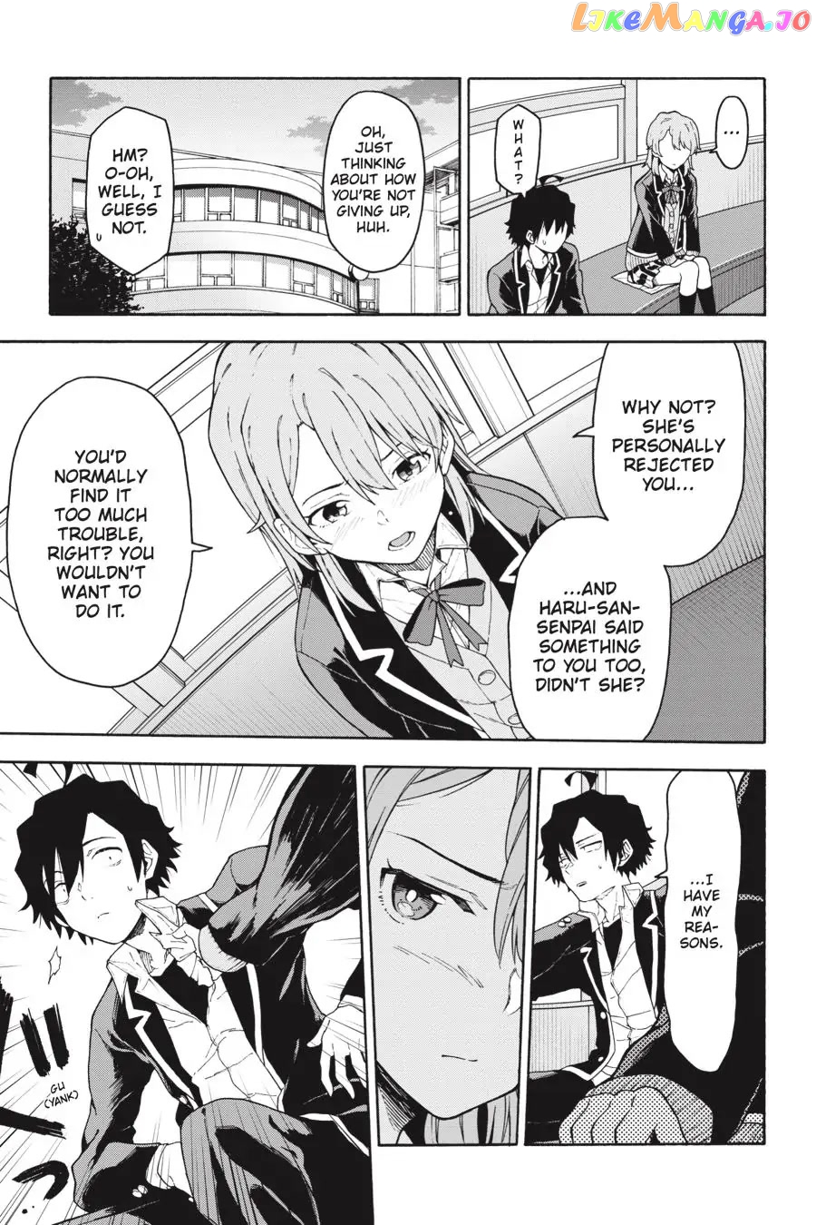 Yahari Ore no Seishun Rabukome wa Machigatte Iru. @ Comic chapter 95 - page 21