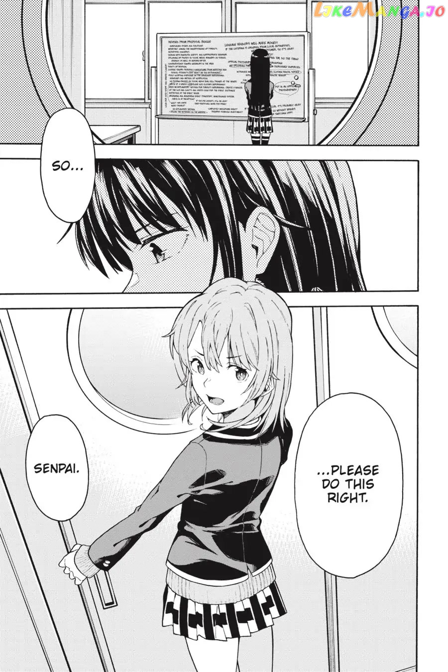 Yahari Ore no Seishun Rabukome wa Machigatte Iru. @ Comic chapter 95 - page 29