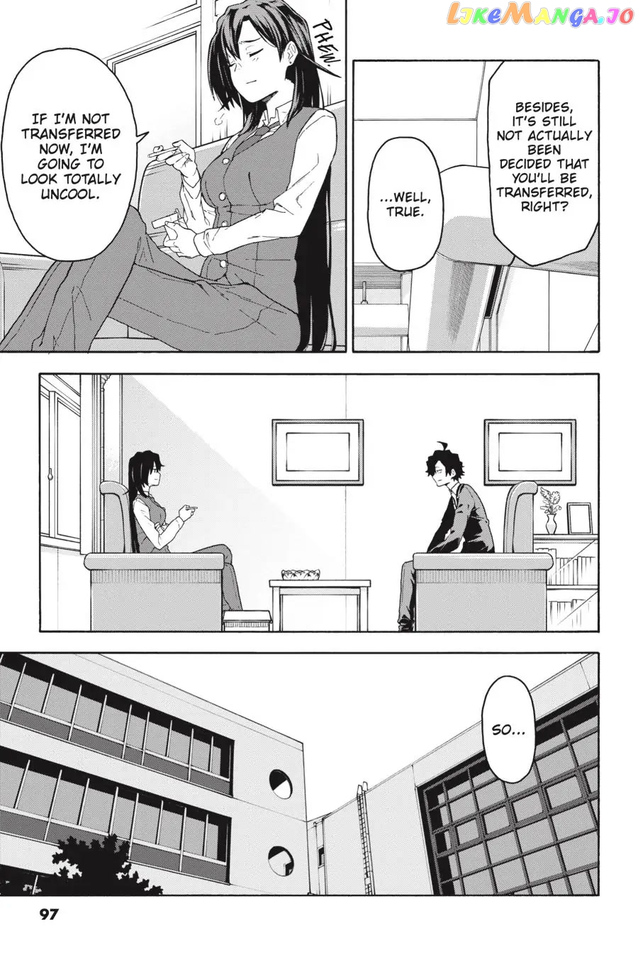 Yahari Ore no Seishun Rabukome wa Machigatte Iru. @ Comic chapter 95 - page 3