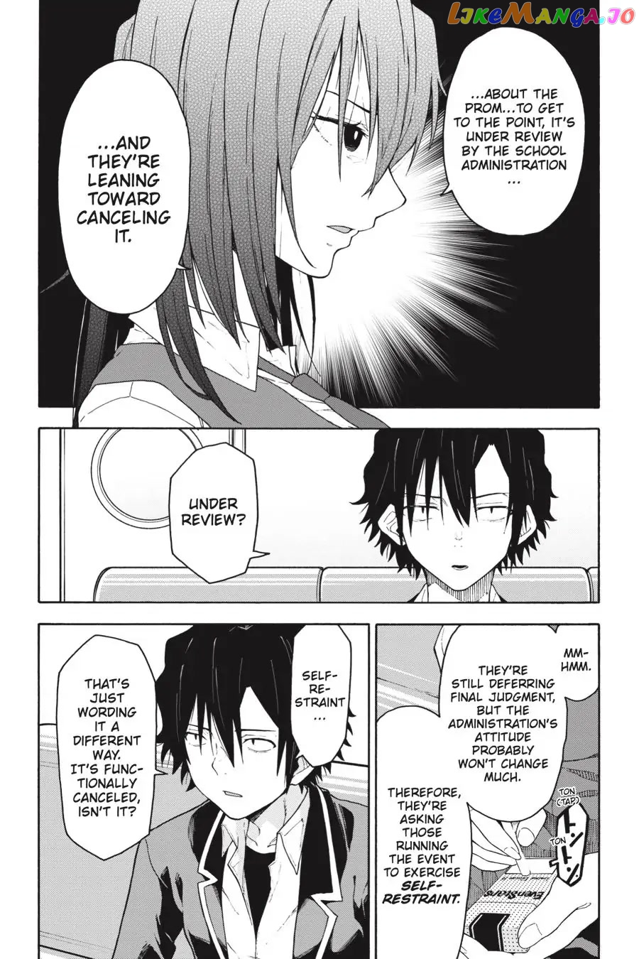 Yahari Ore no Seishun Rabukome wa Machigatte Iru. @ Comic chapter 95 - page 4