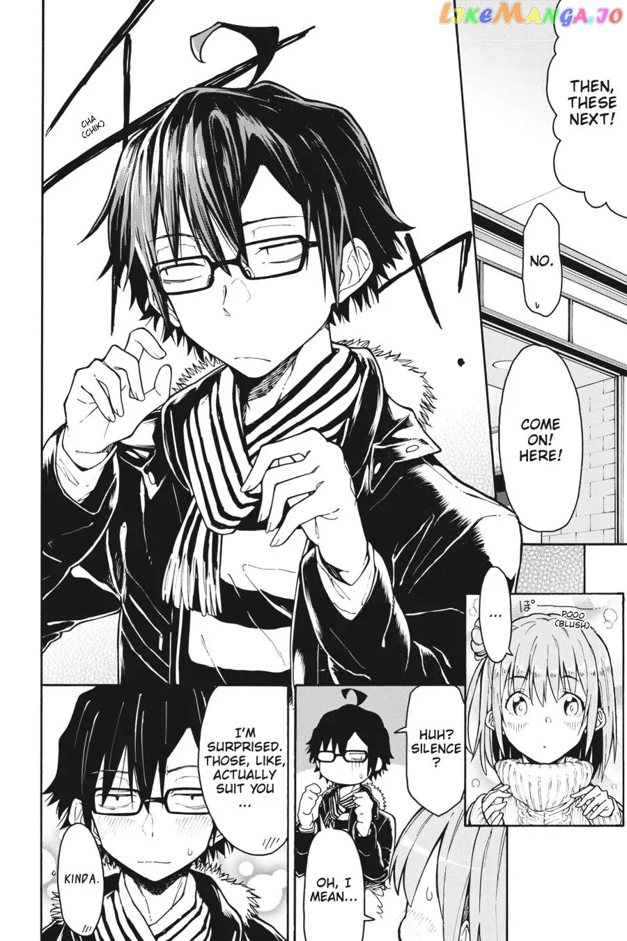 Yahari Ore no Seishun Rabukome wa Machigatte Iru. @ Comic chapter 74 - page 12