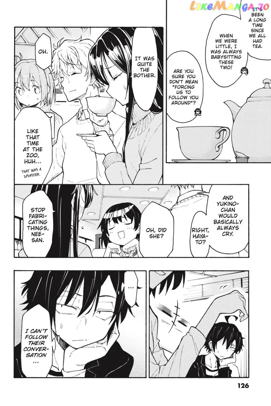 Yahari Ore no Seishun Rabukome wa Machigatte Iru. @ Comic chapter 74 - page 22