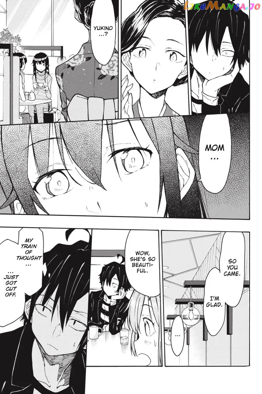 Yahari Ore no Seishun Rabukome wa Machigatte Iru. @ Comic chapter 74 - page 25