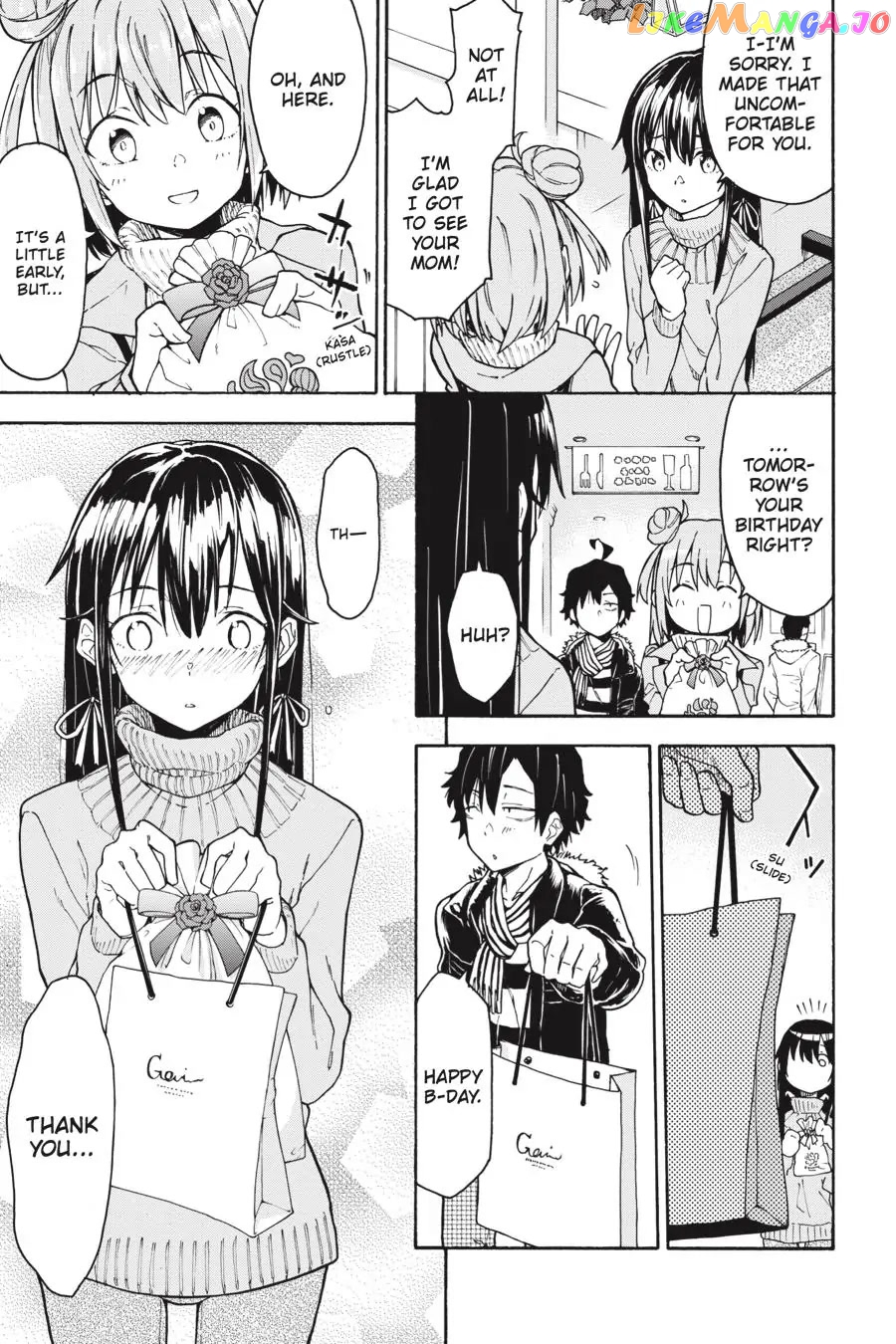 Yahari Ore no Seishun Rabukome wa Machigatte Iru. @ Comic chapter 74 - page 31