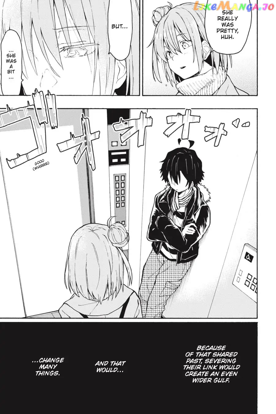 Yahari Ore no Seishun Rabukome wa Machigatte Iru. @ Comic chapter 74 - page 35