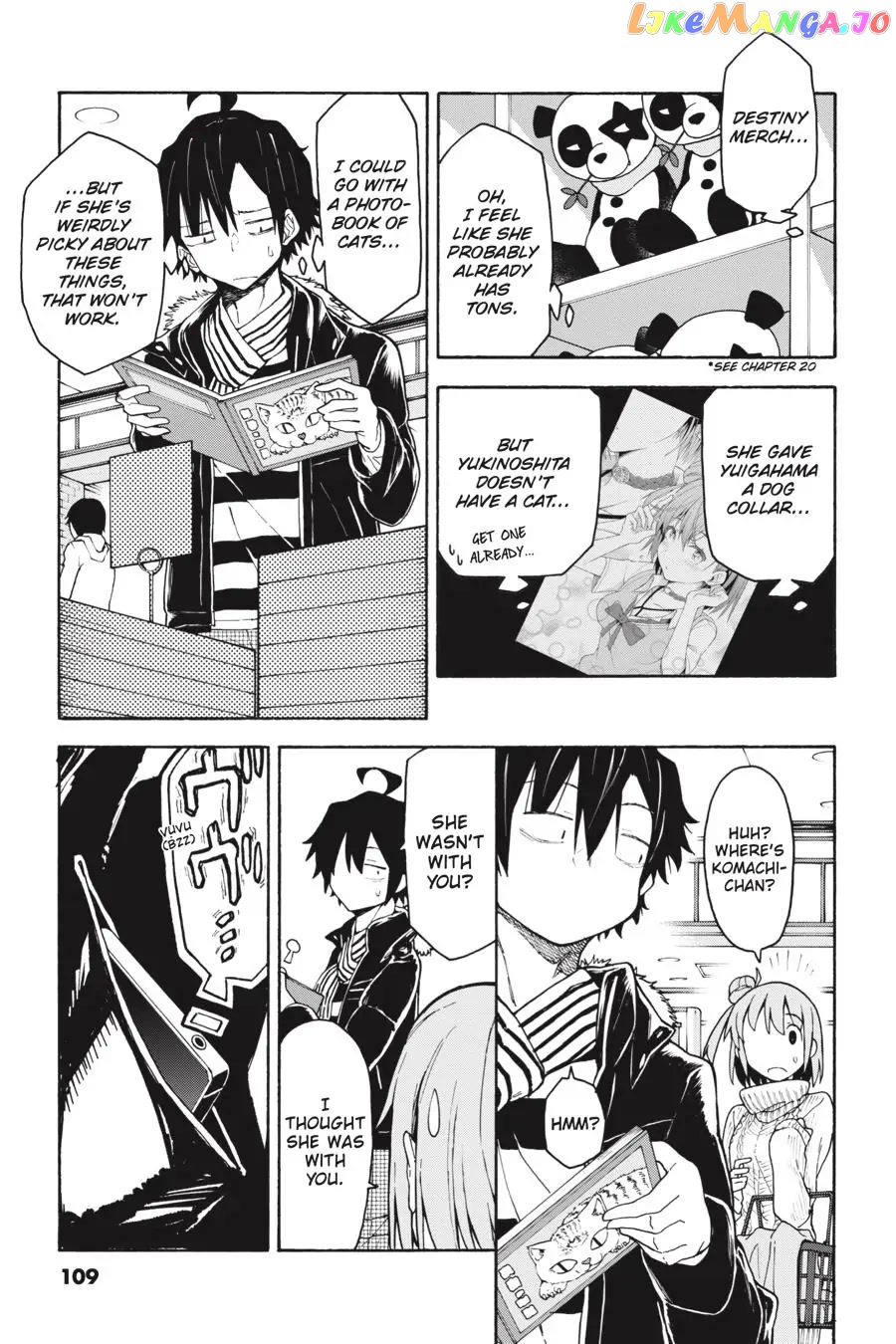 Yahari Ore no Seishun Rabukome wa Machigatte Iru. @ Comic chapter 74 - page 5