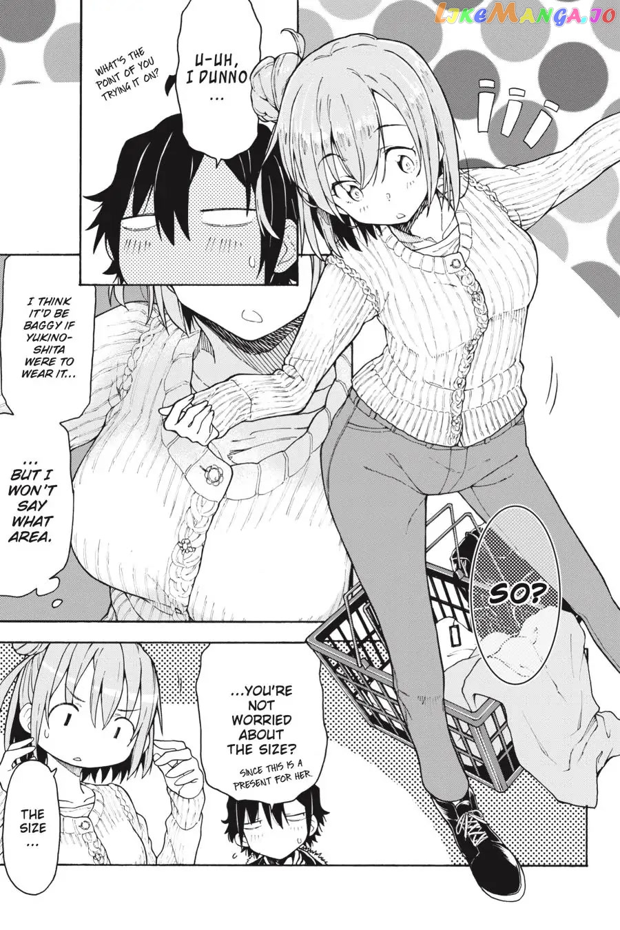 Yahari Ore no Seishun Rabukome wa Machigatte Iru. @ Comic chapter 74 - page 7
