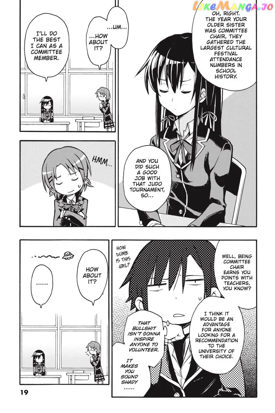 Yahari Ore no Seishun Rabukome wa Machigatte Iru. @ Comic chapter 36 - page 20