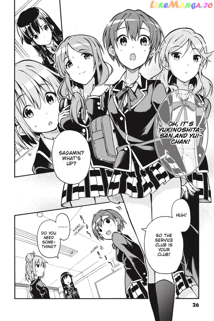 Yahari Ore no Seishun Rabukome wa Machigatte Iru. @ Comic chapter 36 - page 27