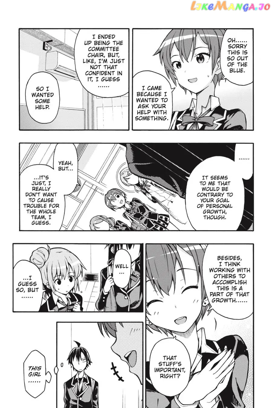 Yahari Ore no Seishun Rabukome wa Machigatte Iru. @ Comic chapter 36 - page 28