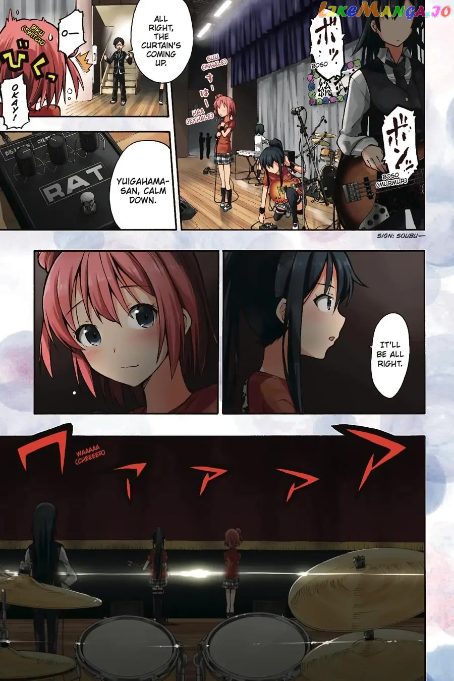 Yahari Ore no Seishun Rabukome wa Machigatte Iru. @ Comic chapter 36 - page 3