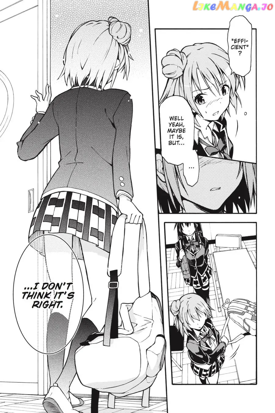 Yahari Ore no Seishun Rabukome wa Machigatte Iru. @ Comic chapter 36 - page 32