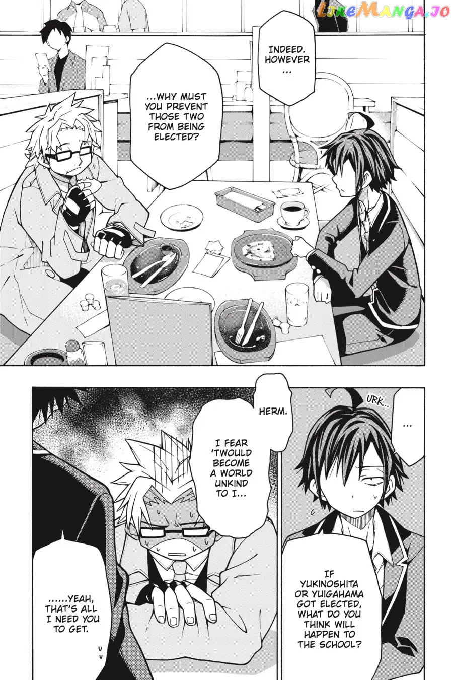 Yahari Ore no Seishun Rabukome wa Machigatte Iru. @ Comic chapter 57 - page 13