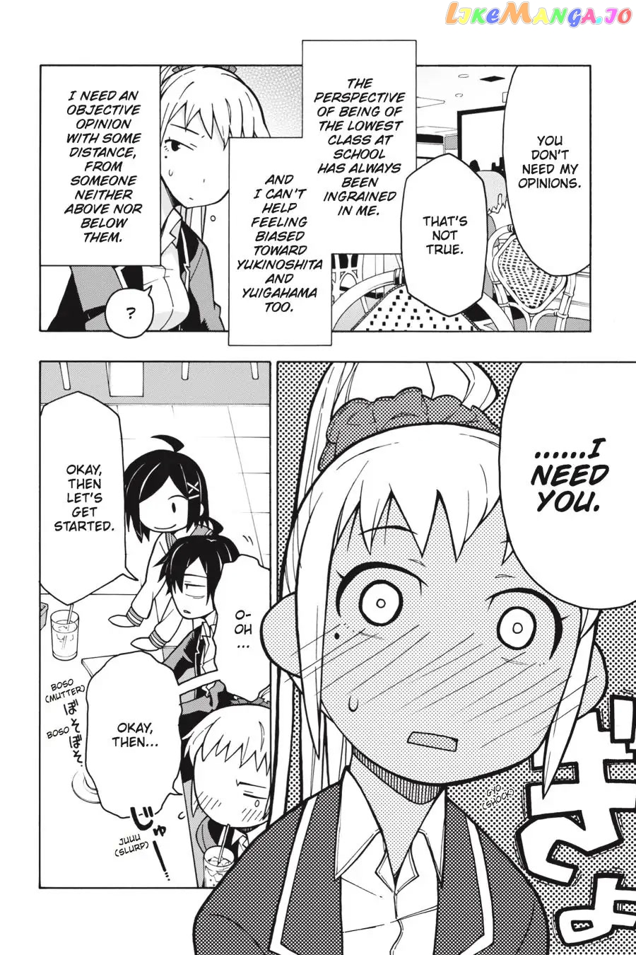 Yahari Ore no Seishun Rabukome wa Machigatte Iru. @ Comic chapter 57 - page 18