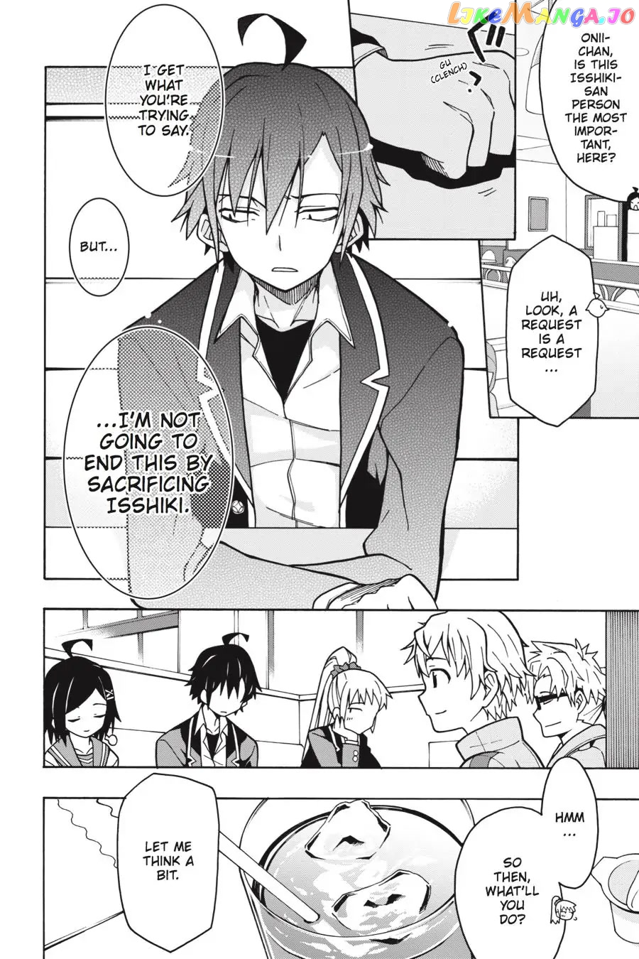 Yahari Ore no Seishun Rabukome wa Machigatte Iru. @ Comic chapter 57 - page 24