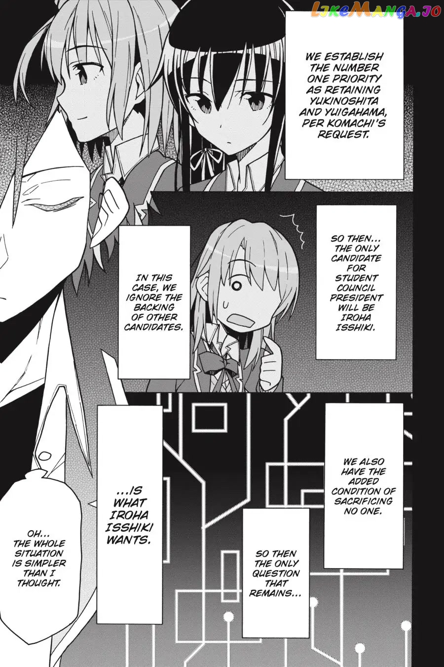 Yahari Ore no Seishun Rabukome wa Machigatte Iru. @ Comic chapter 57 - page 25
