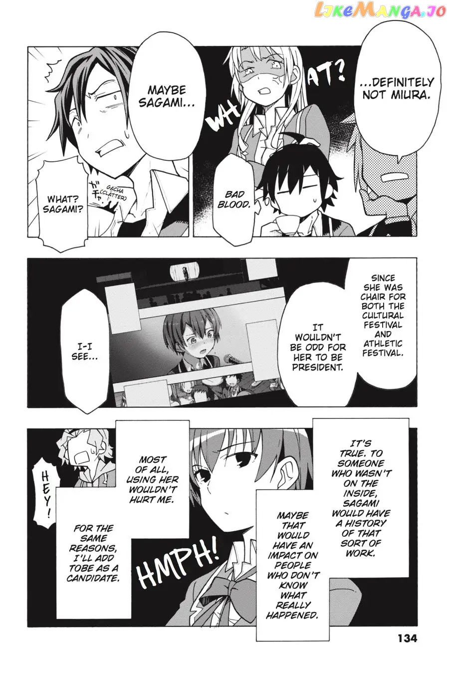 Yahari Ore no Seishun Rabukome wa Machigatte Iru. @ Comic chapter 57 - page 28