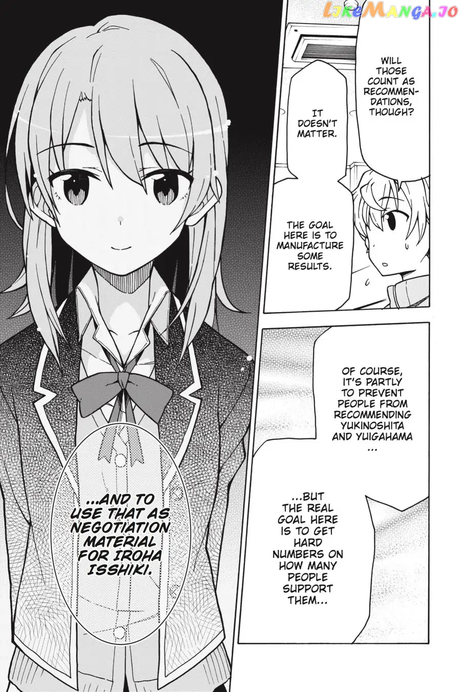 Yahari Ore no Seishun Rabukome wa Machigatte Iru. @ Comic chapter 57 - page 35