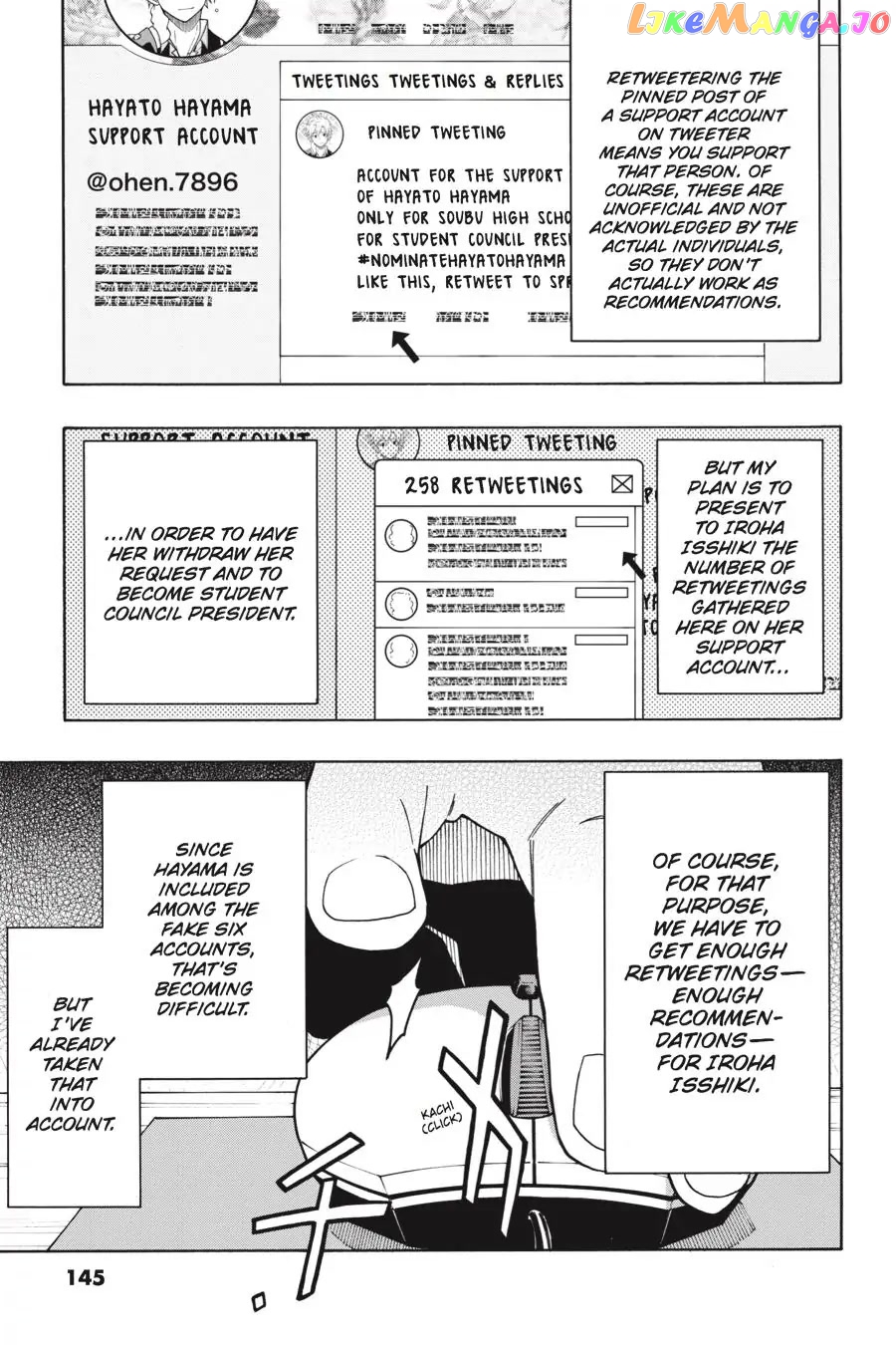 Yahari Ore no Seishun Rabukome wa Machigatte Iru. @ Comic chapter 57 - page 39